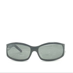 Reptile Black Oval Sunglasses Frames